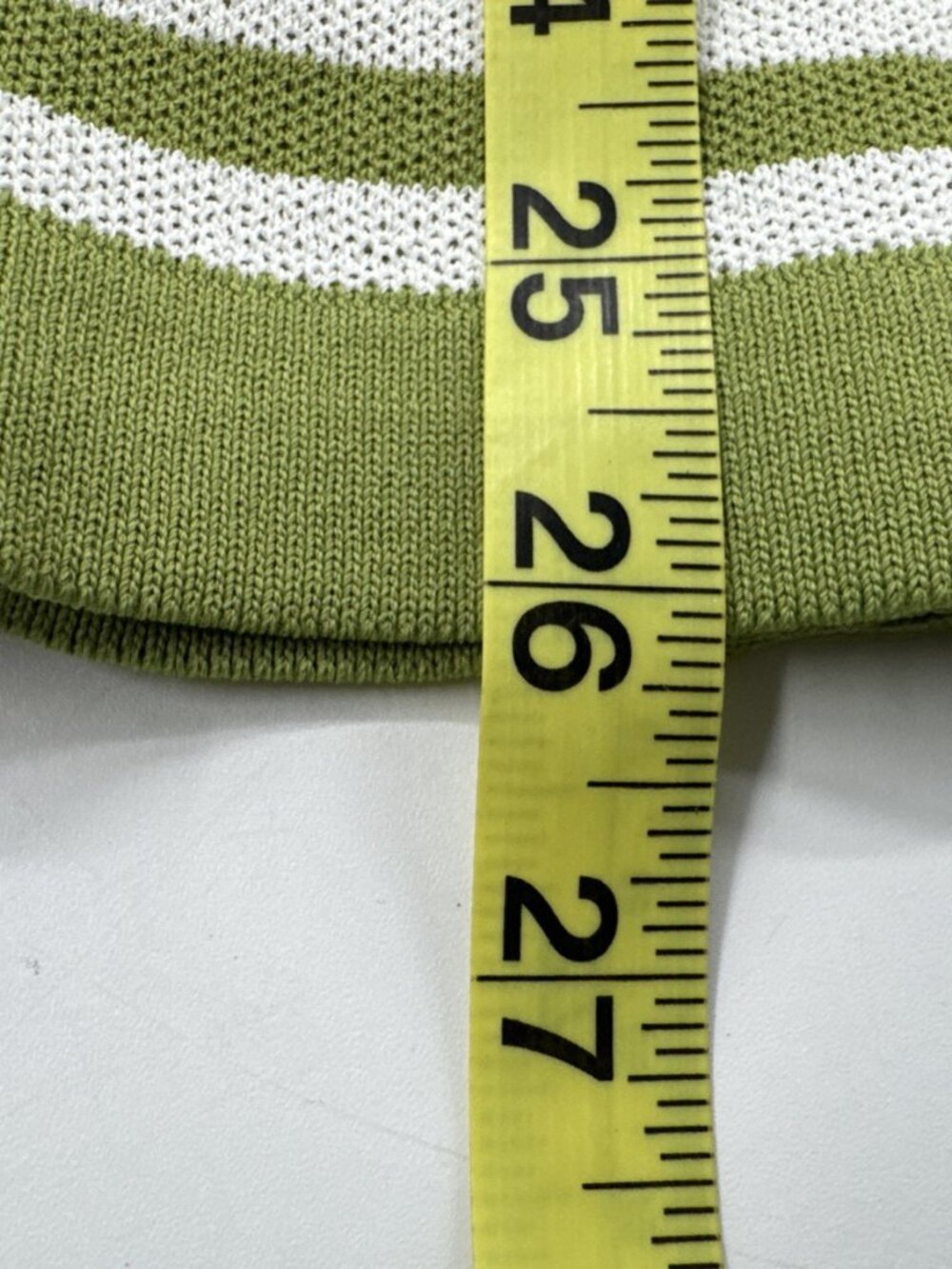PJ Paul Jones Knit Polo Shirt Mens Medium Green Textured Retro 70s Style - Picture 8 of 11